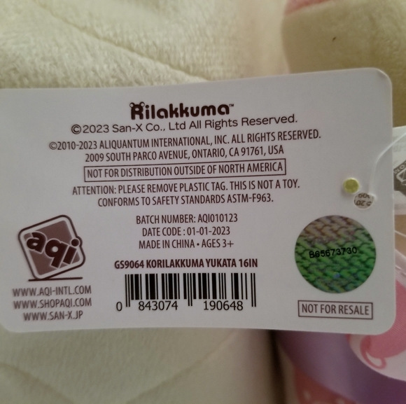 Korilakkuma Yukata bear Rilakkuma San-X - Picture 7 of 7